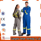 Hot Sale Coverall of Cotton Reflective Safety Coverall Workwear