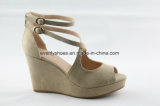 Fashion Design Wedge Shoes Lady Sandal for Summer