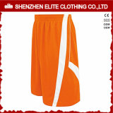 Latest Blank Quick Dry Basketball Shorts Orange (ELTBSI-17)