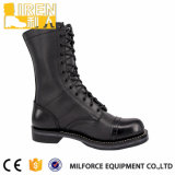 Side Zipper Men Black Military Combat Boots