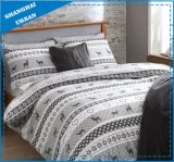 3 Piece Holiday Patchwork Cotton Printed Comforter Set