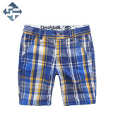 Children's Short Pants Made by 100% Cotton Yarn-Dyed Fabric