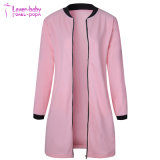 Wholesale Women Fashion Solid Color Stand-up Collar Long Sleeves Trench Coat
