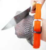 Metal Mesh Cut Resistant Safety Work Glove for Bucher