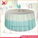 China Factory Custom Banquet Jacquard Table Cloths Round Wedding Table Cover