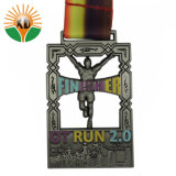 Custom Cheap Metal Marathon Medal/Race Medal/Running Medal with Ribbon