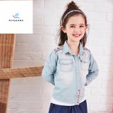 Fashion Light Blue Girls' Long Sleeve Denim Shirt by Fly Jeans