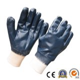 Fully Double Dipped Blue Nitrile Gloves Protective Safety Work Glove