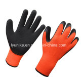 Dipped Foam Latex Gloves Winter Warm Work Gloves