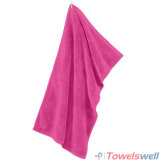 Super Absorbent Red Microfiber Terry Golf Towel
