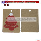 Christmas Tree Ornament Paper Label Tags Printed Label (P4147)
