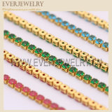 Best Selling Excellent Quality Zircon Cup Chain for Garment Trimming