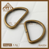 Fashion 32mm Antique Brass D Ring Buckles for Decoration