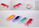Wholesale Hot Sale Soft Stripe Ballet Slippers