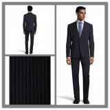 Tailor Made Black Striped Business Suit Formal Suit (SUIT6208)
