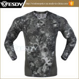 3 Colors Esdy Outdoor Tactical Camouflage Tight Speed Drying Shirts