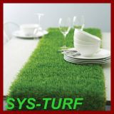Artificial Lawn Used as Table Runner Carpet