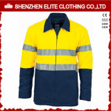 ANSI Yellow Blue 3m Reflective Safety Jacket Oil and Gas