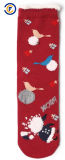 Customized Women Cotton Polyester Elastane Fashion Socks Christmas Socks