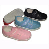 Comfortable Children's Canvas Shoes with Injection Outsole