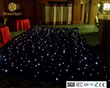 Black LED Star Curtain with White Lamp