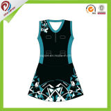 Top Quality Dry Fit Custom Sublimation Cheap Netball Uniforms Dress