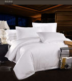 Luxury Hotel Textile 100% Cotton White Hotel Bed Sheet Set Beddings Set