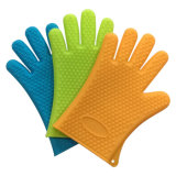 Heat Resistant Oven Mitts Gloves Non-Slip Kitchen Silicone Cooking Gloves