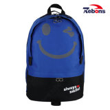 Preppy Handy Lightweight Backpack with Big Smile Face