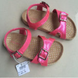 Girls Stock Shoe Cute Pink Sandals for Kids