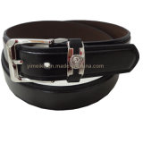Factory Wholesale Men's PU Belt with Alloy Pin Buckle