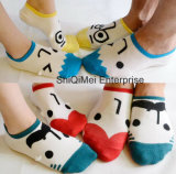 Cotton Parent-Child Cartoon Happy Lovers Socks