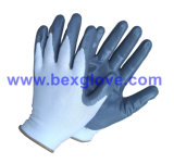 13 Gauge Polyester Nitrile Working Glove