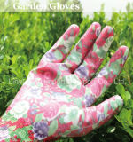 Nitrile Dipped Garden Work Gloves with Good Quality