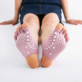 Open-Toe Socks with Short Yoga Socks