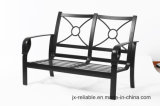 Simple Stationary Loveseat Aluminum Garden Furniture W/O Cushion