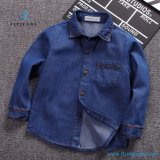 New Style Classic Blue Boys' Long Sleeve Denim Shirt by Fly Jeans