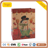 Kindly Snowman Presents for Babies Kraft Shopping Paper Bag