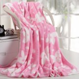 Printed Coral Fleece Blanket Fabric for Baby