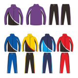 Red Blue Yellow Black Tracksuit Sports Suit Sportswear for Warm up