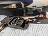 Genuine Leather Ratchet Belt for Men (HPX-160802)