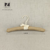 High Quality Natural Linen Padded Cloth Hangers for Children