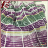 2017 New Design Fabric Stripe Silk Cotton Jacquard Fabric