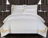 100% Cotton White Hotel Bed Sheet