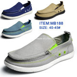 Hottest Men's Slip-on Leisure Shoes Canvas Shoes Wholesale Customize (MB188)