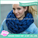 Wool Acrylicpolyester Warm Crochet Cotton Square Scarf