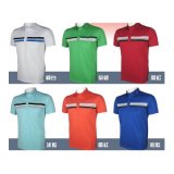OEM T Shirt with Turn Down Collar Short Sleeve Golf T-Shirt for Men (GT036)
