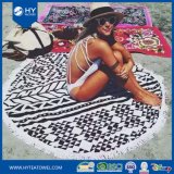 Customized Printing Tassel Round Beach Towels