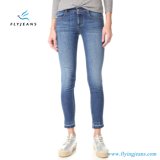 Girls and Ladies Medium-Wash Skinny Stretch Denim Jeans