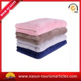 Plain Dyed Child Soft Cotton Blankets with Animal Printing